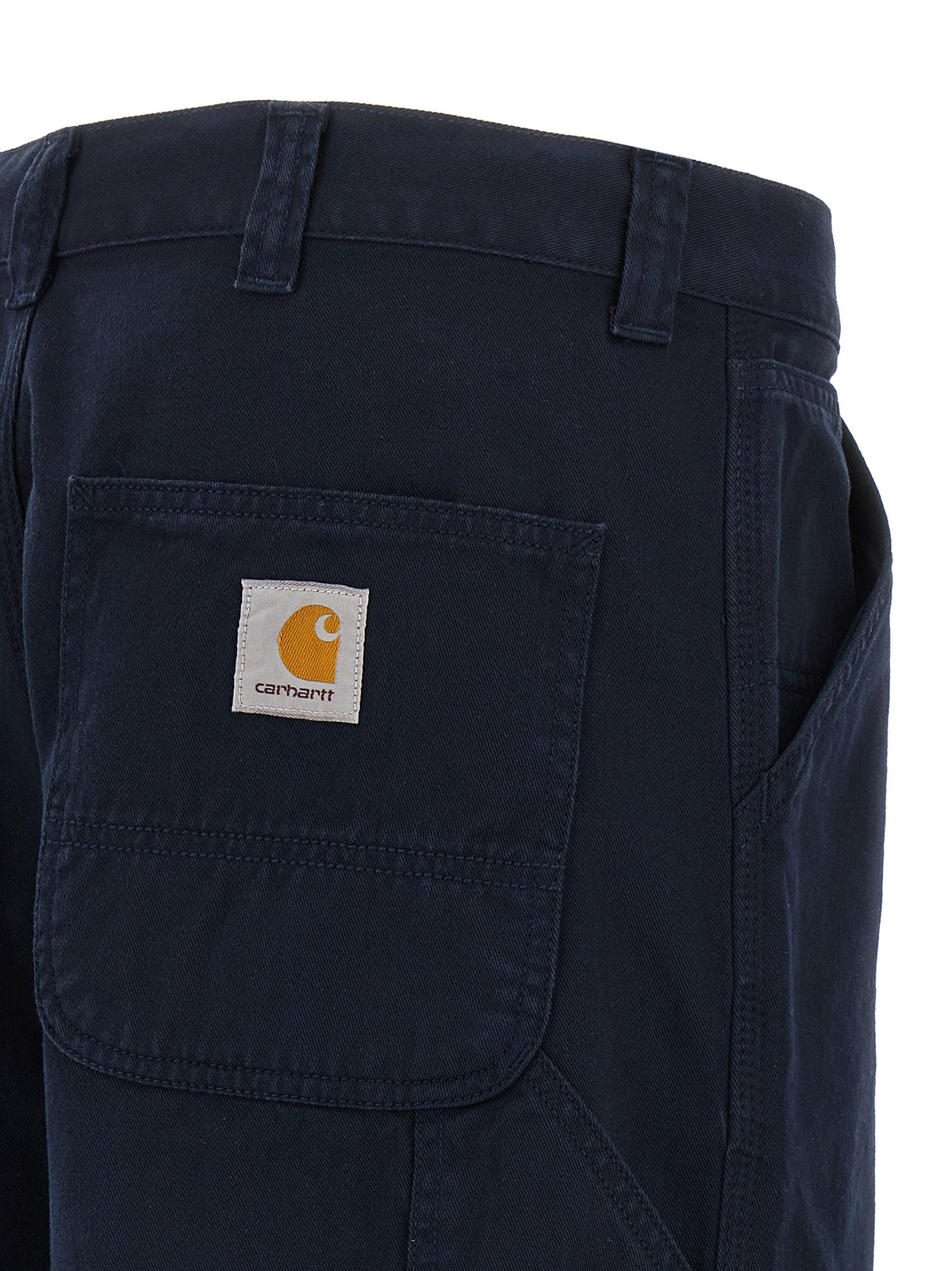Carhartt Wip Blue Organic Cotton Casual Pants