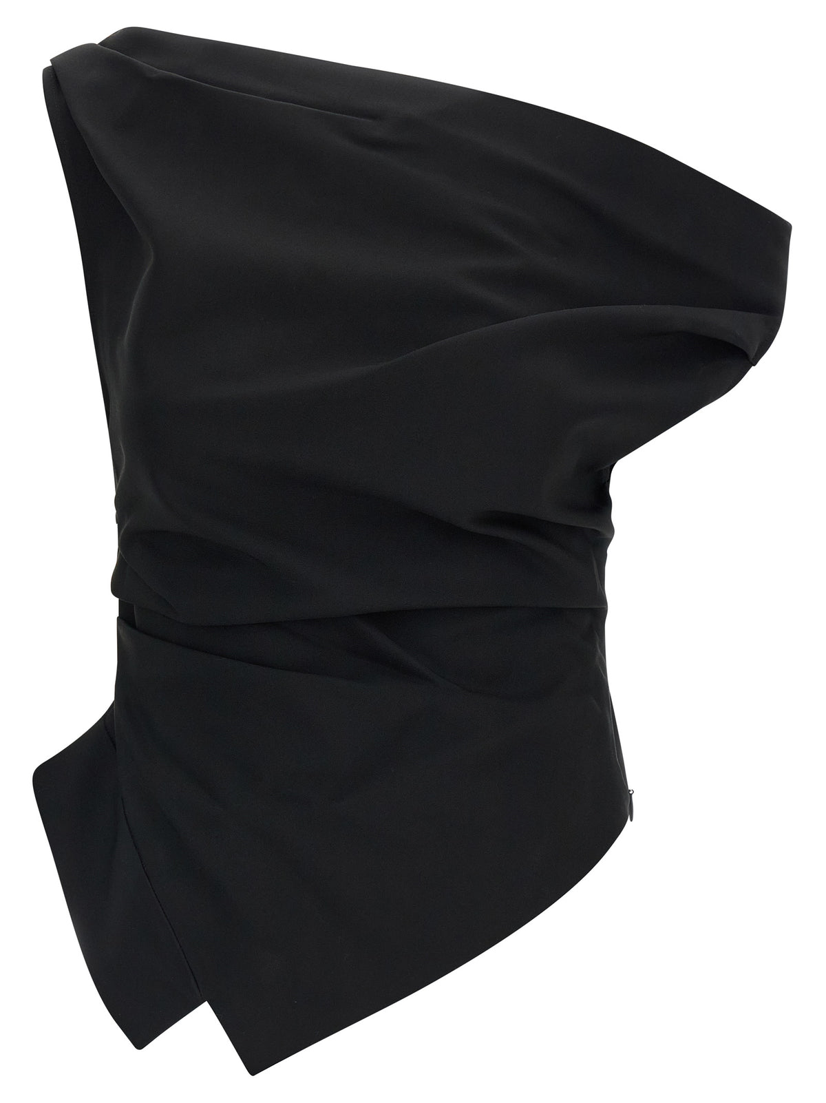 Rohe Black Viscose Tank Tops