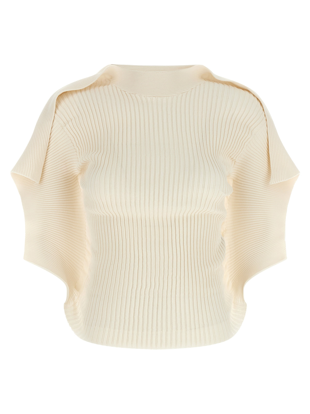 Issey Miyake White Polyester Shortsleeve Shirt