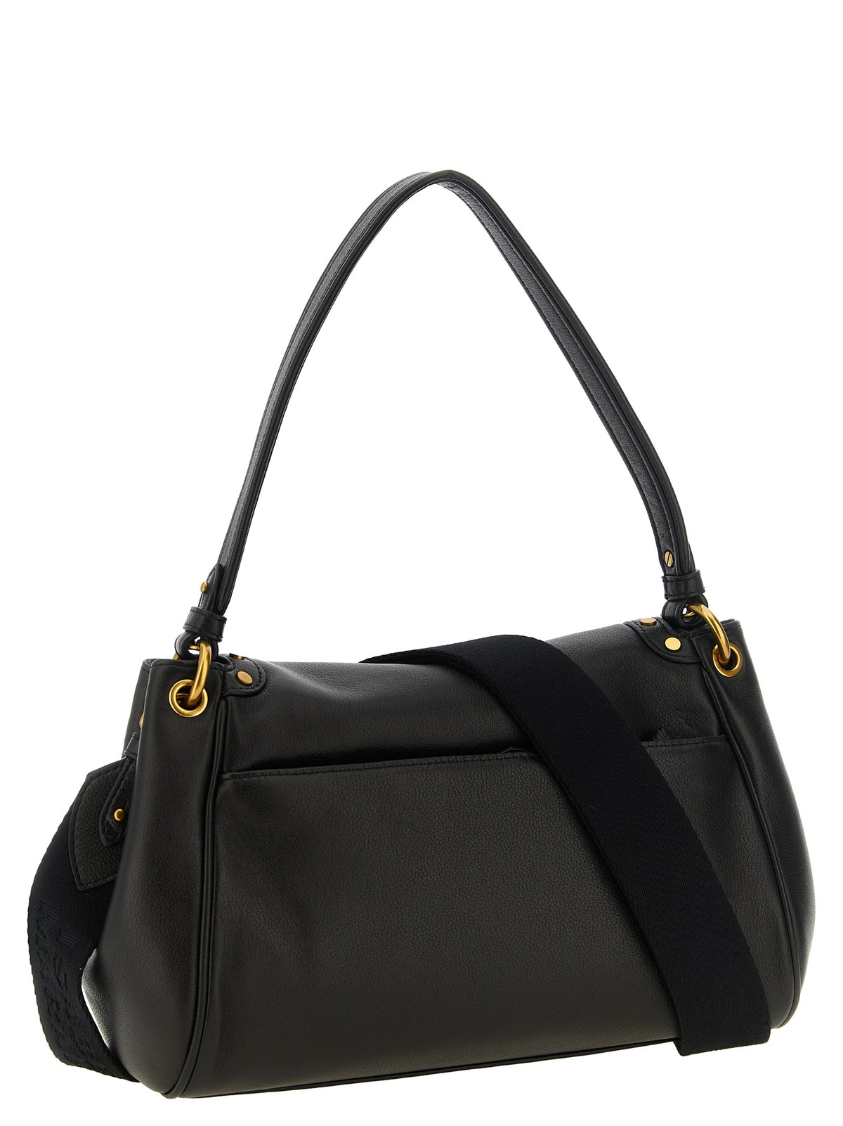 Isabel Marant Black Lamb Leather Shoulder Bag