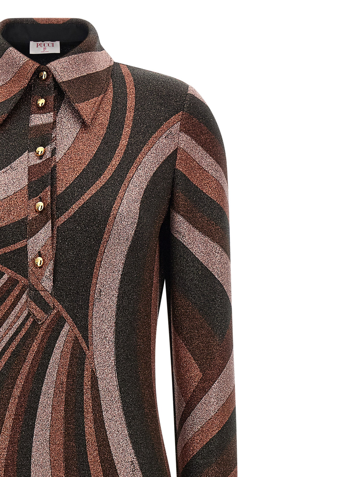 Emilio Pucci Bordeaux Polyamide Long Dress