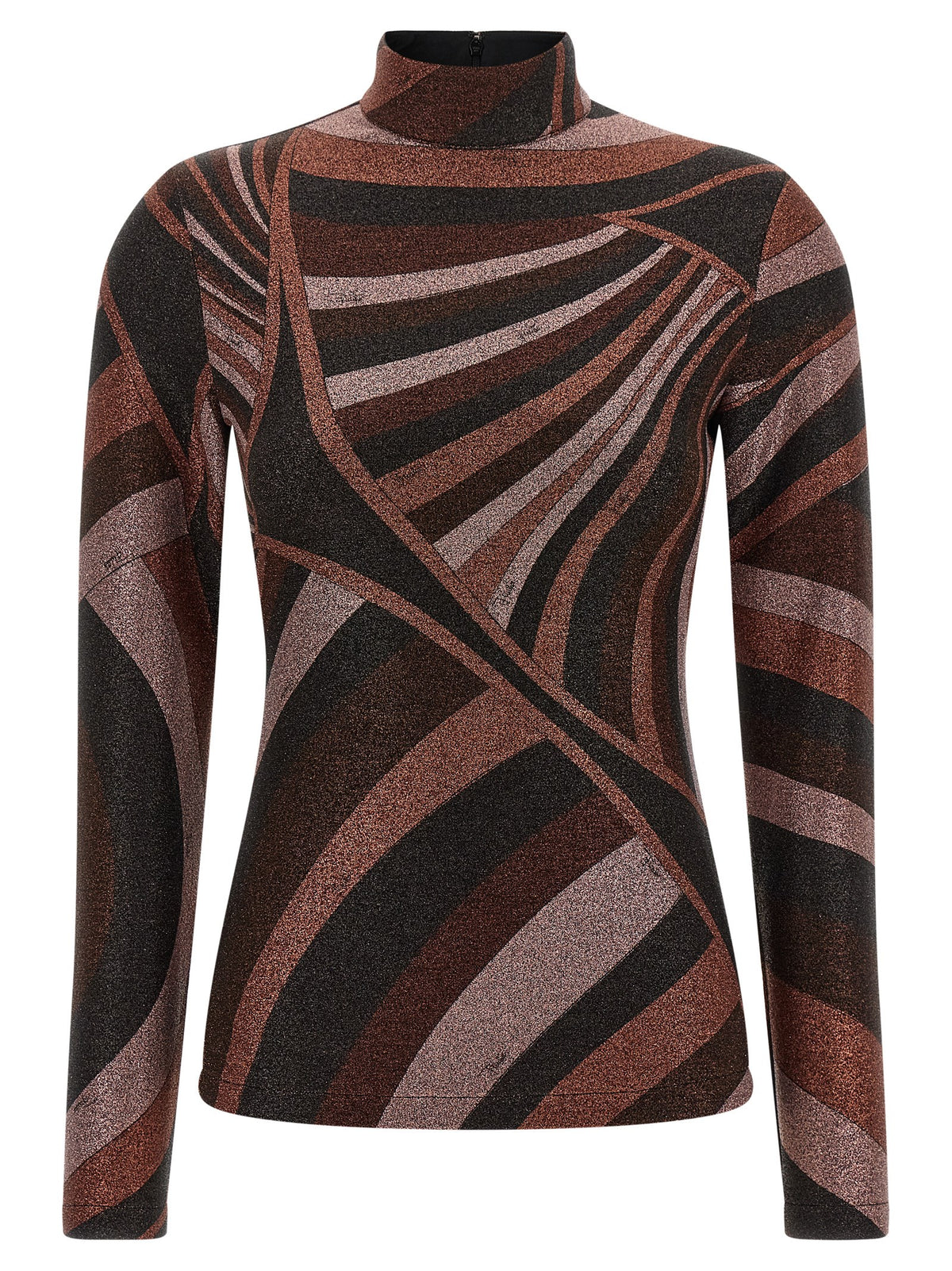 Emilio Pucci Bordeaux Polyamide Cardigan