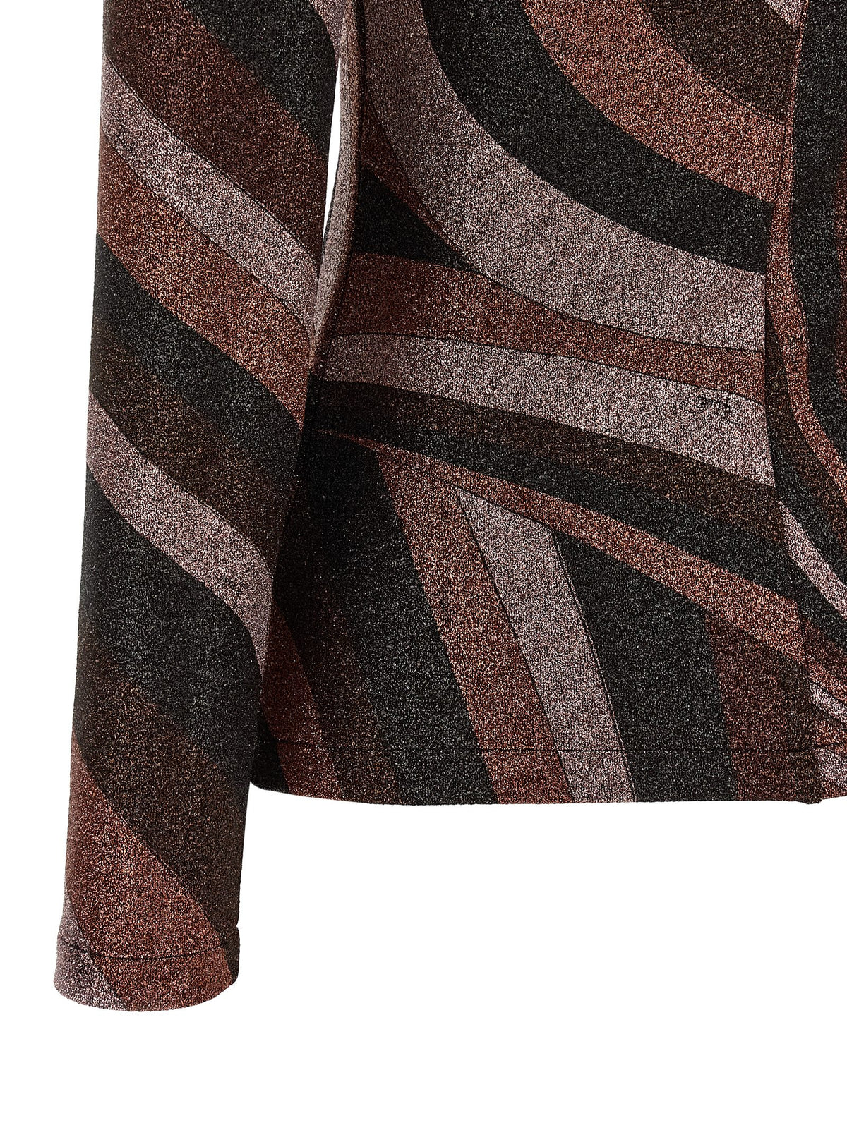 Emilio Pucci Bordeaux Polyamide Cardigan