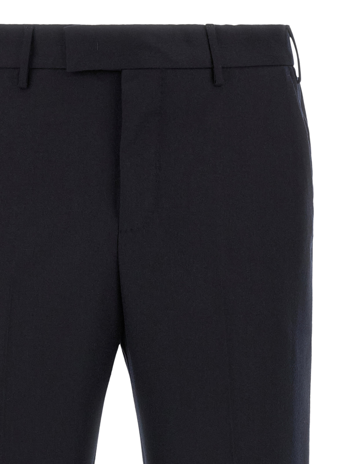 PT Torino Blue Virgin Wool Dress Pants