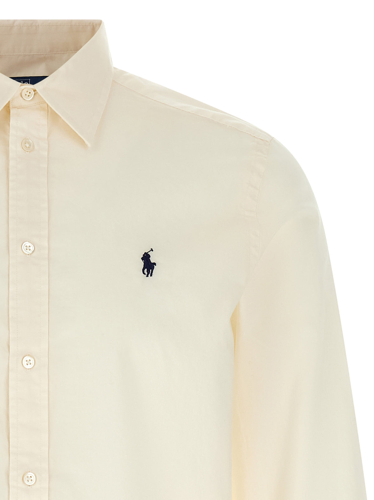 Polo Ralph Lauren Beige Cotton Blouse