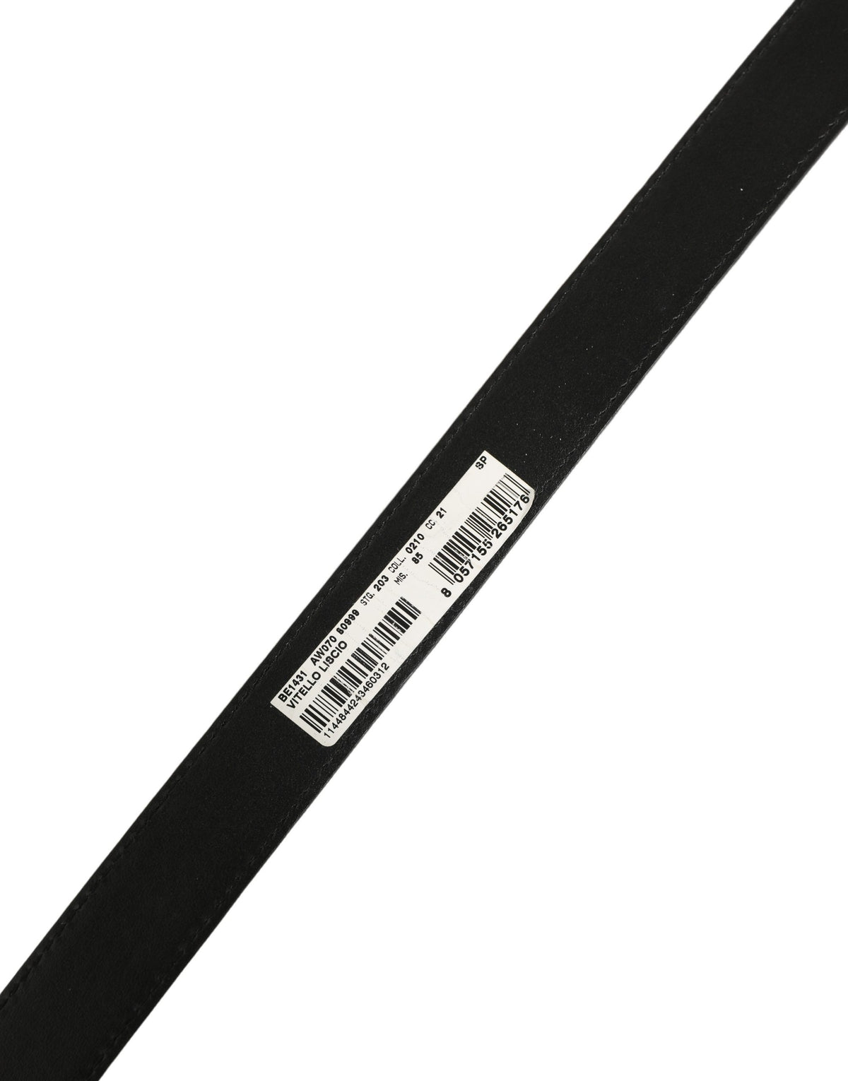 Dolce & Gabbana Black Leather Double Wrap Belt - Timeless Luxury
