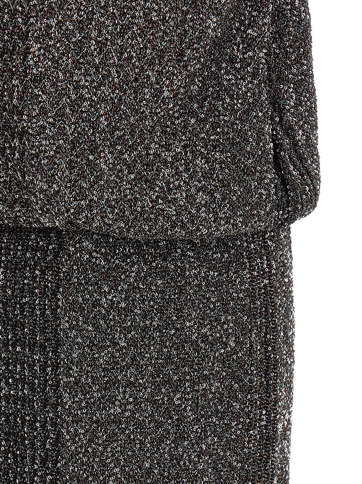 Missoni Gray Polyamide Midi Dress
