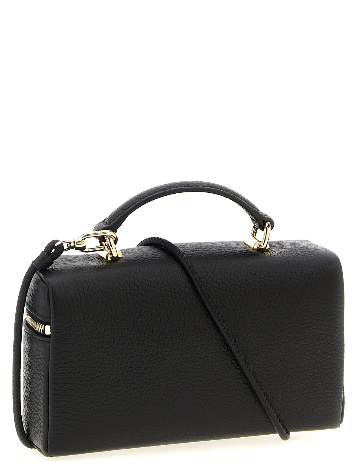 Furla Camelia Mini Handbag - Luxurious Black Leather Elegance