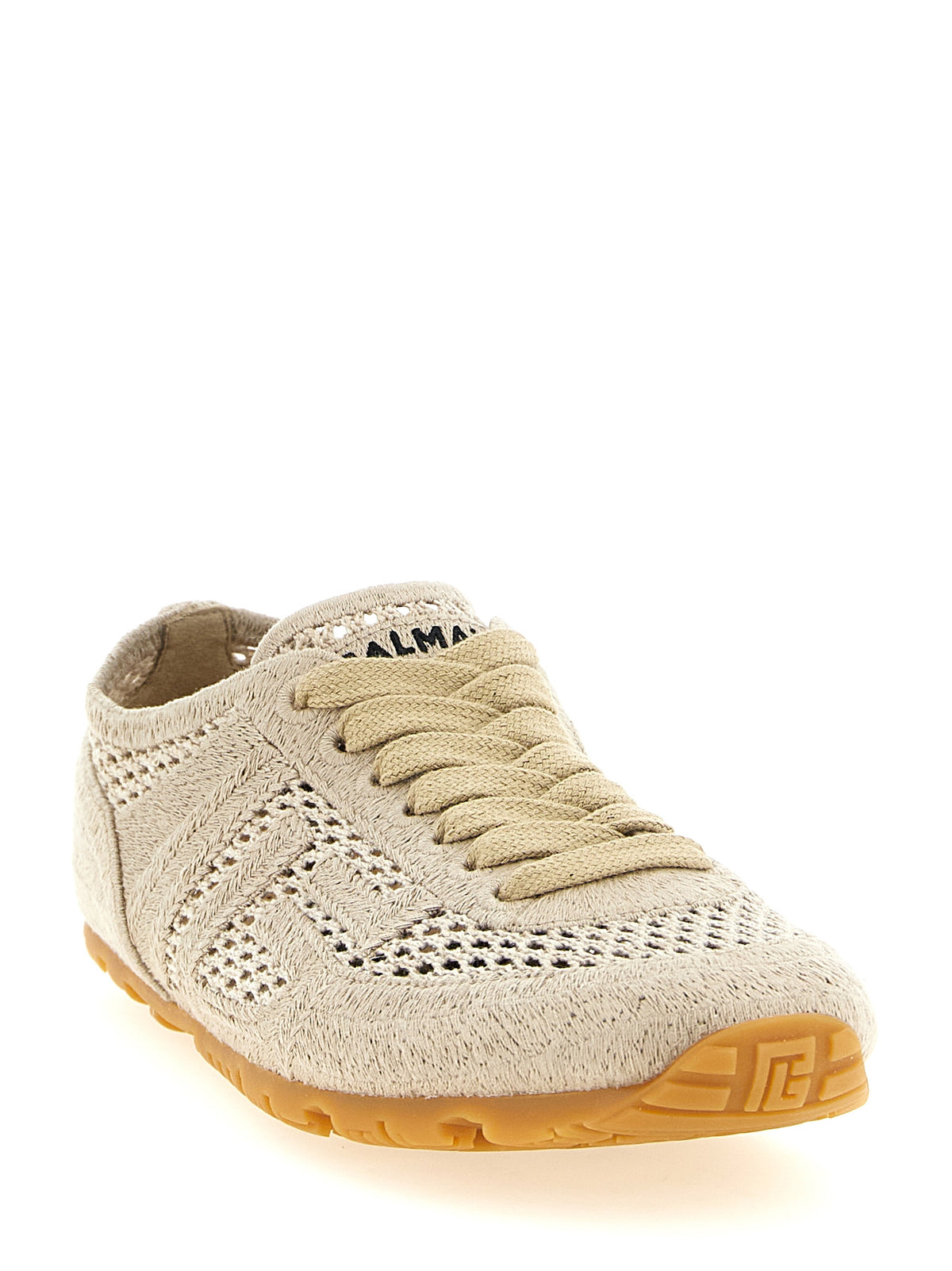 Balmain Racer 45 Macramé Sneakers - Elevate Your Streetwear Style