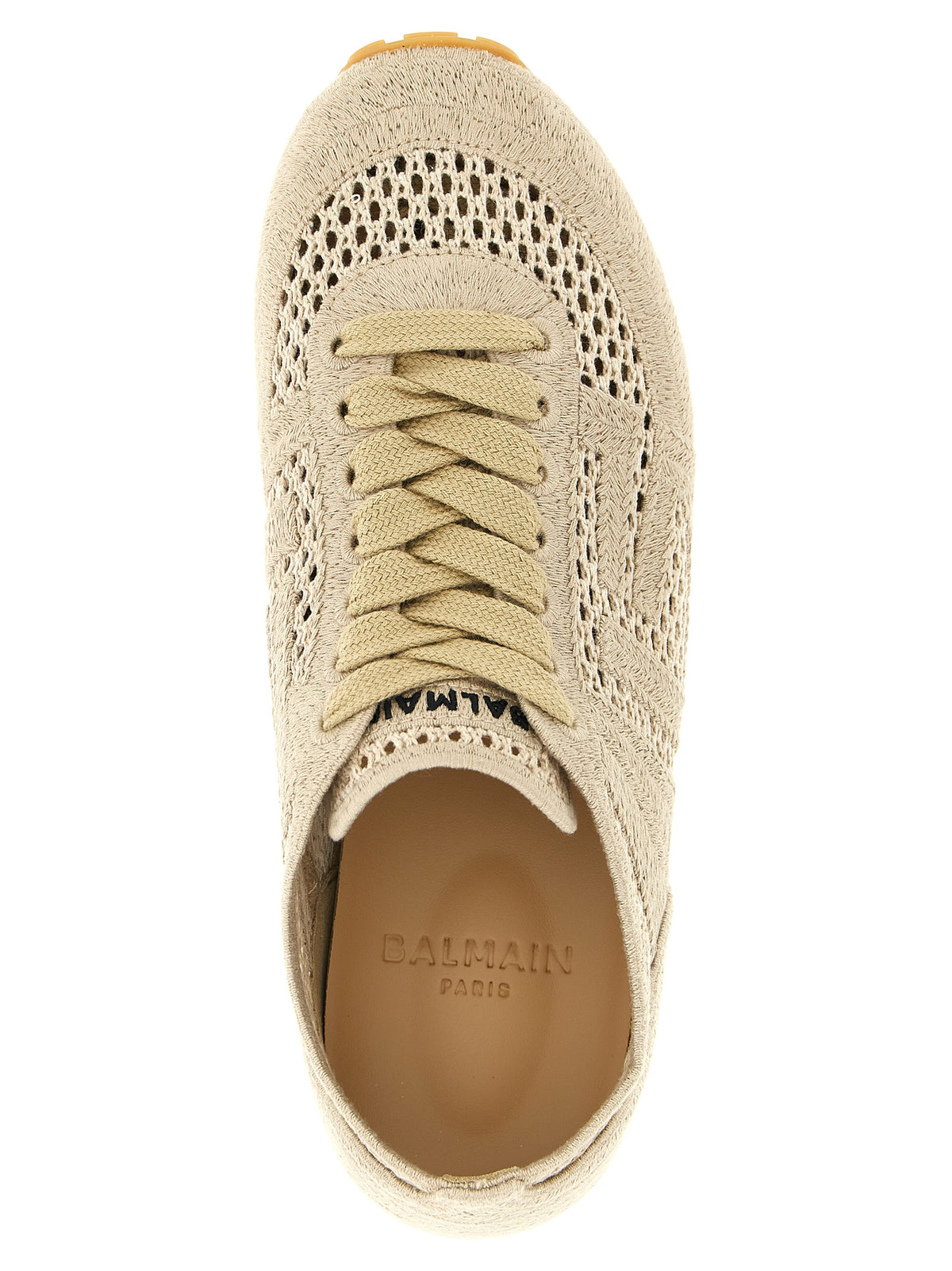 Balmain Racer 45 Macramé Sneakers - Luxury Streetwear Elegance