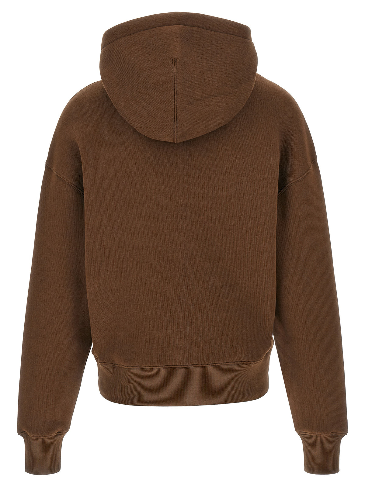 Discover the AMI Paris Brown Cotton Hoodie, a blend of structured luxury and effortless elegance, perfect for those who appreciate refined style and quality craftsmanship.