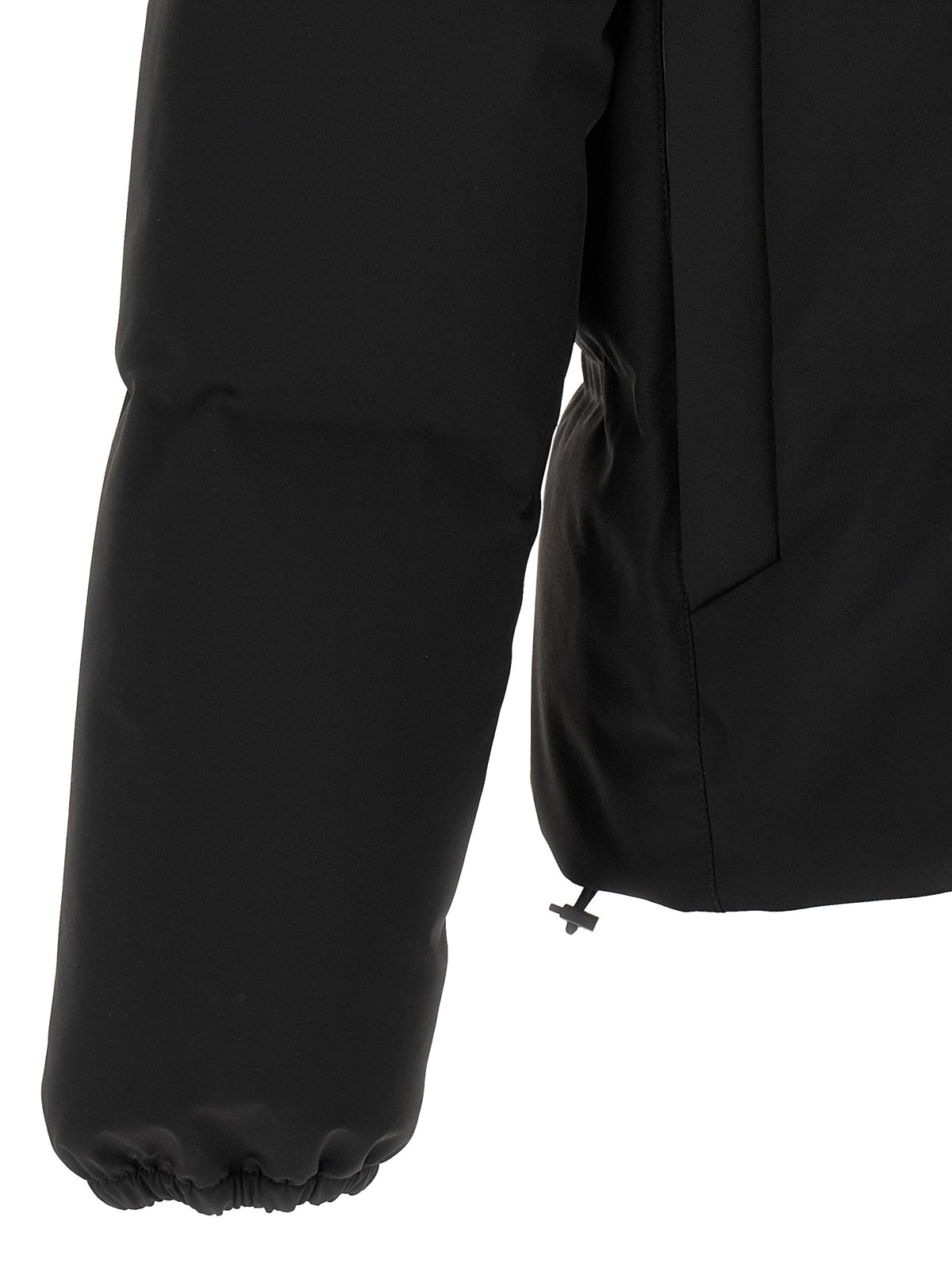 Experience the exquisite Herno Black Polyamide Full-Length Jacket, a masterpiece of luxurious craftsmanship, blending style and comfort for the discerning individual.