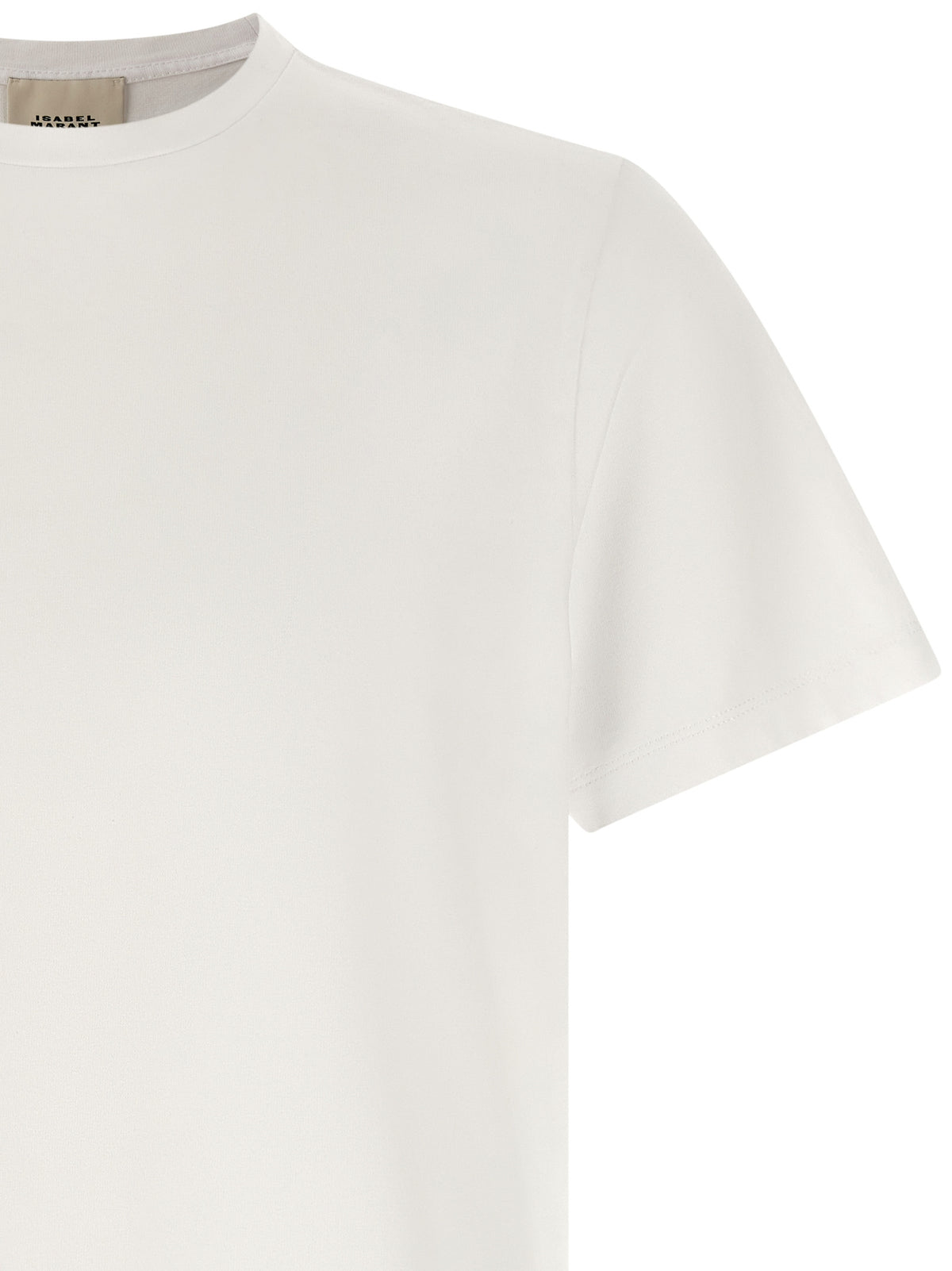 Elevate your style with ISABEL MARANT's Zewel t-shirt, crafted from pure cotton. Experience the perfect blend of urban sophistication and Parisian flair.