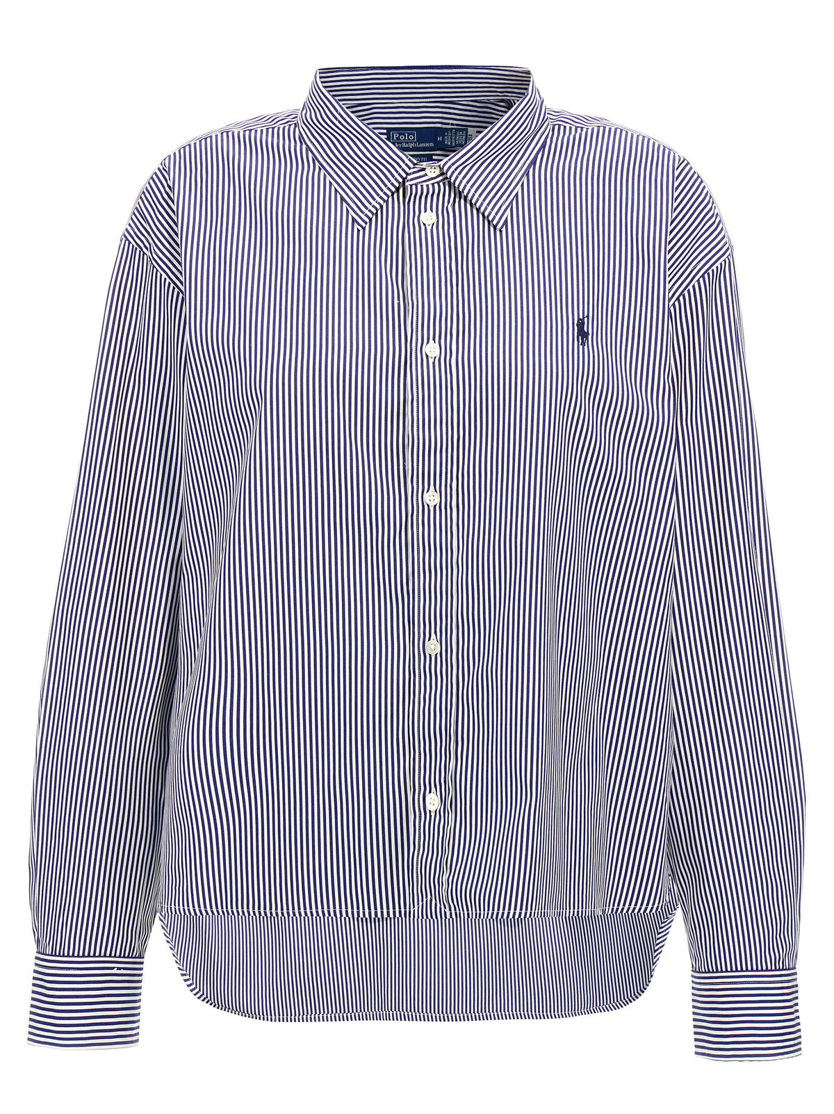 Polo Ralph Lauren Blue Cotton Blouse - Effortless Luxury Redefined
