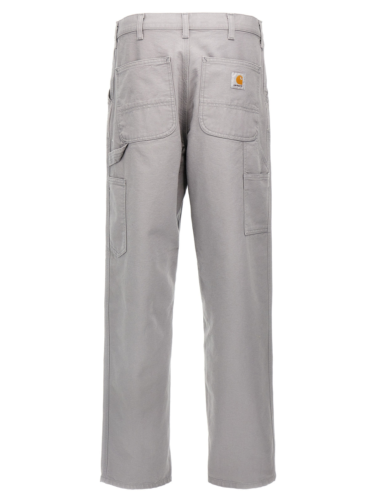 Carhartt Wip Gray Organic Cotton Casual Pants - Timeless Elegance