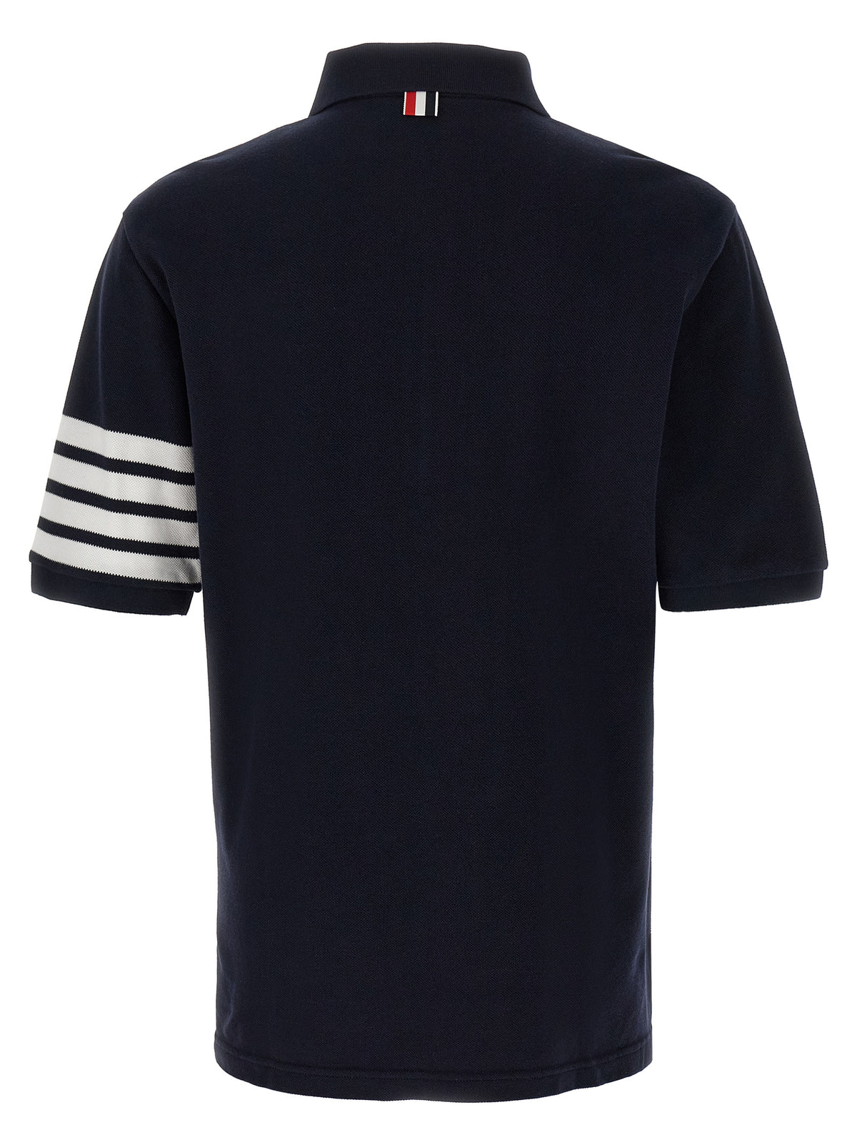 Thom Browne Blue Cotton Polo Shirt - Timeless Luxury Elegance