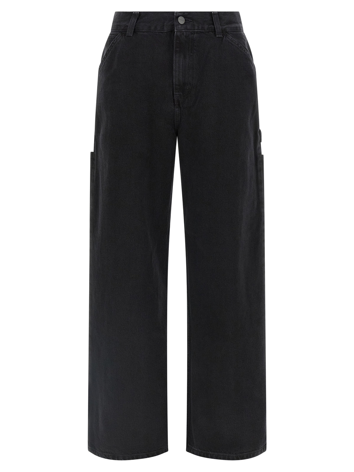 Carhartt WIP High-Waisted Black Denim Jeans - Luxurious Craftsmanship