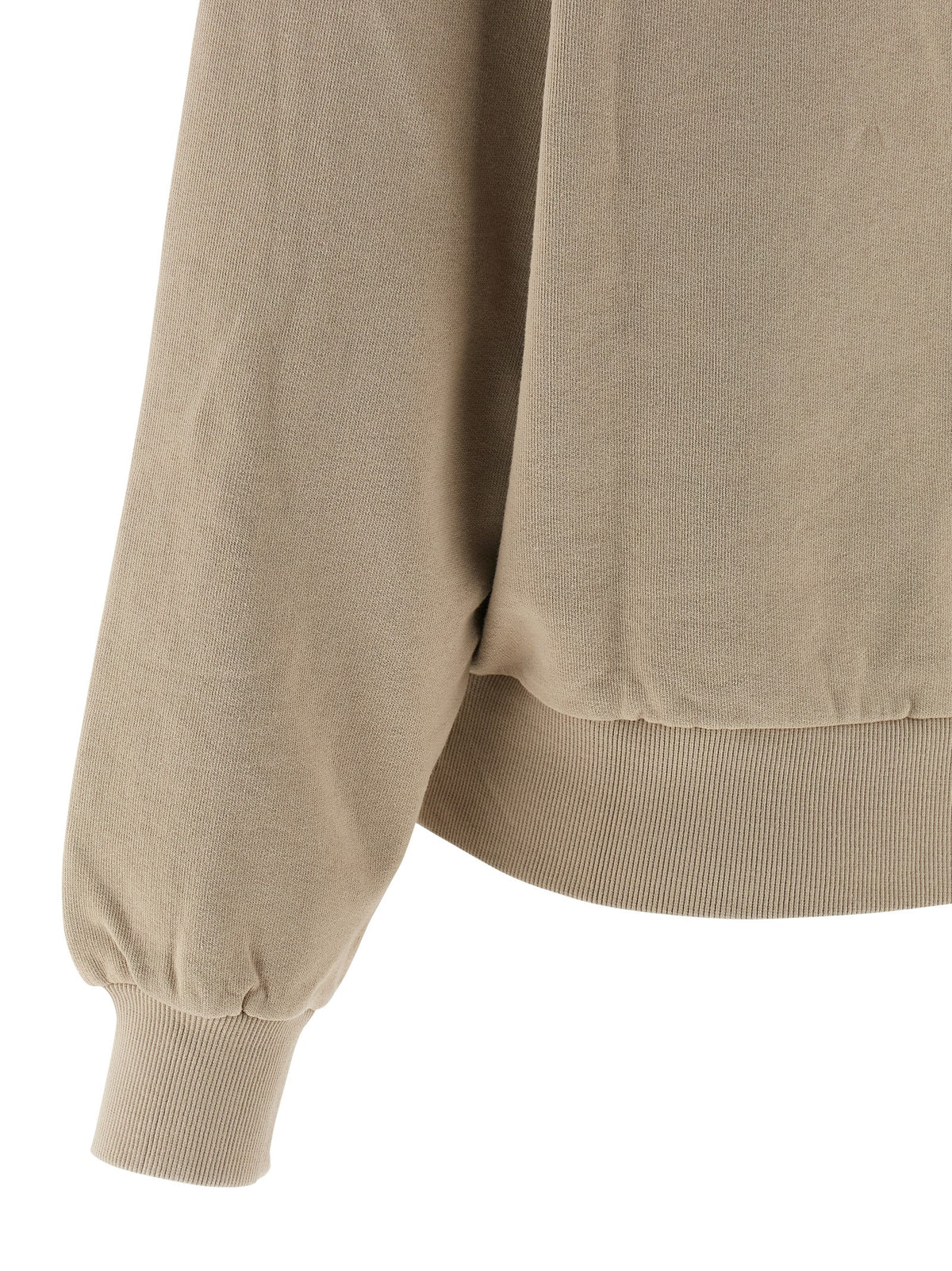 Carhartt WIP Casey Beige Cotton Sweatshirt - Elevated Luxury Comfort