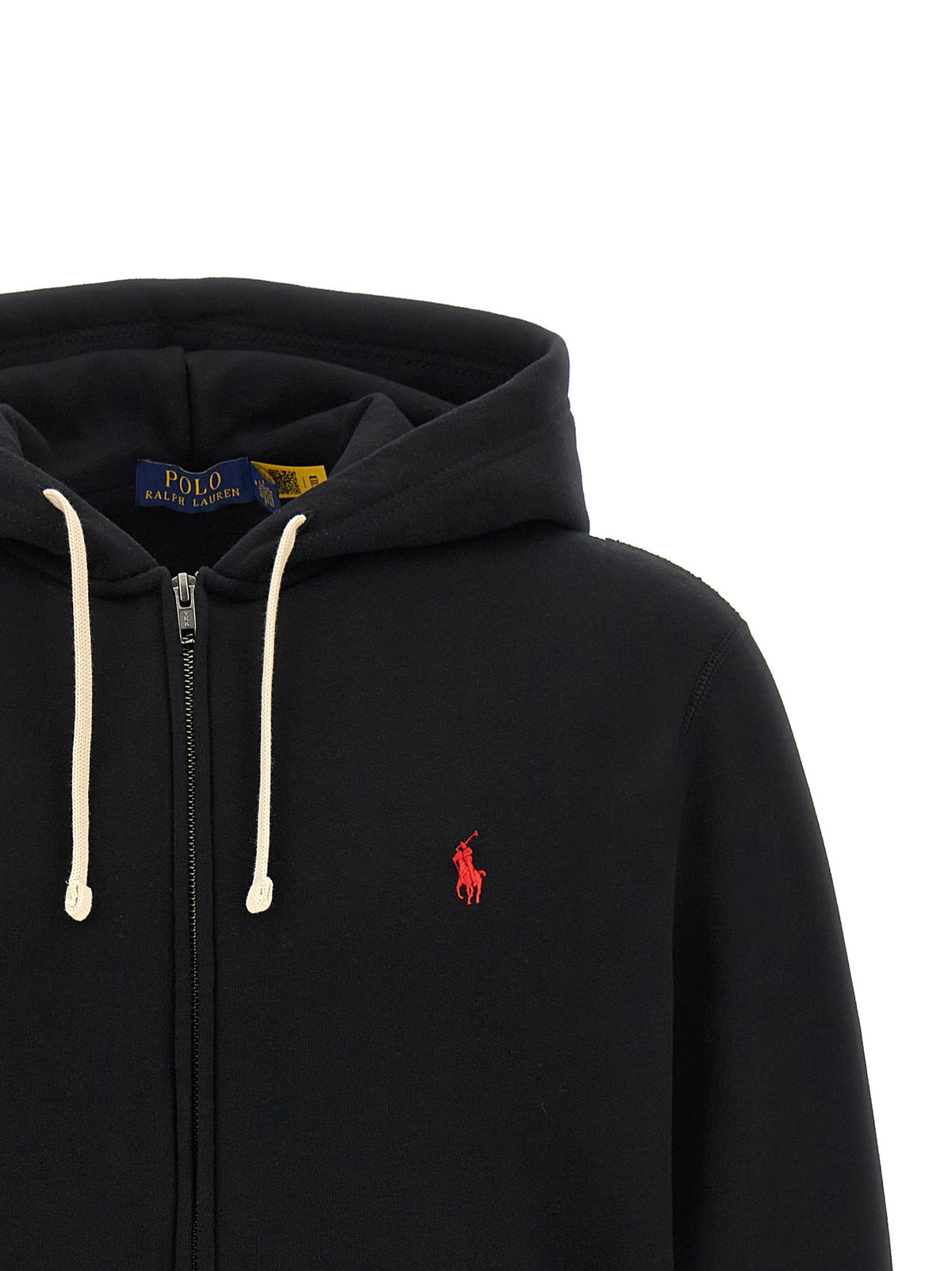Polo Ralph Lauren Black Cotton Sweatshirt