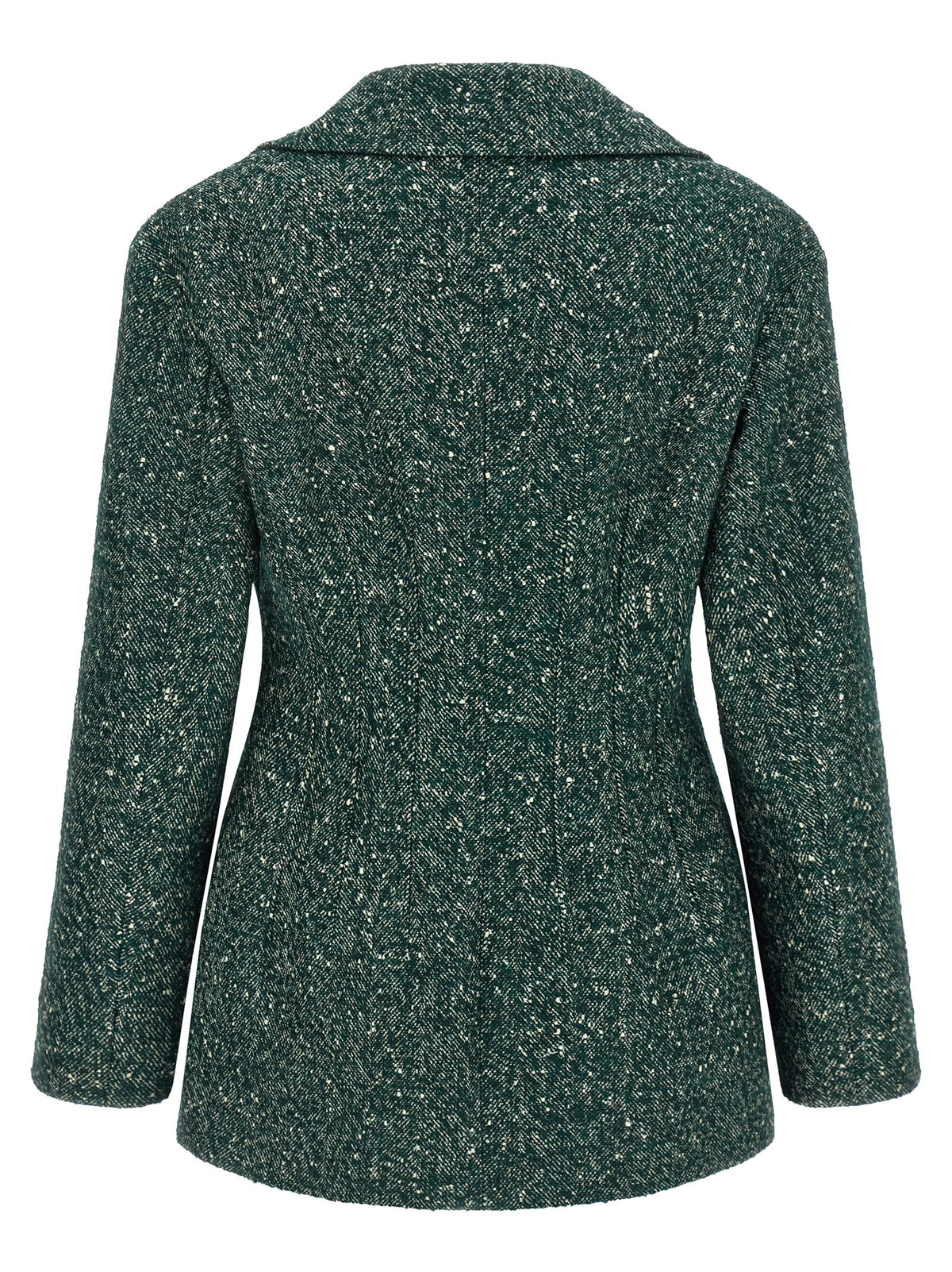 Max Mara Bicolor Virgin Wool Blazer - Elevate Your Elegance