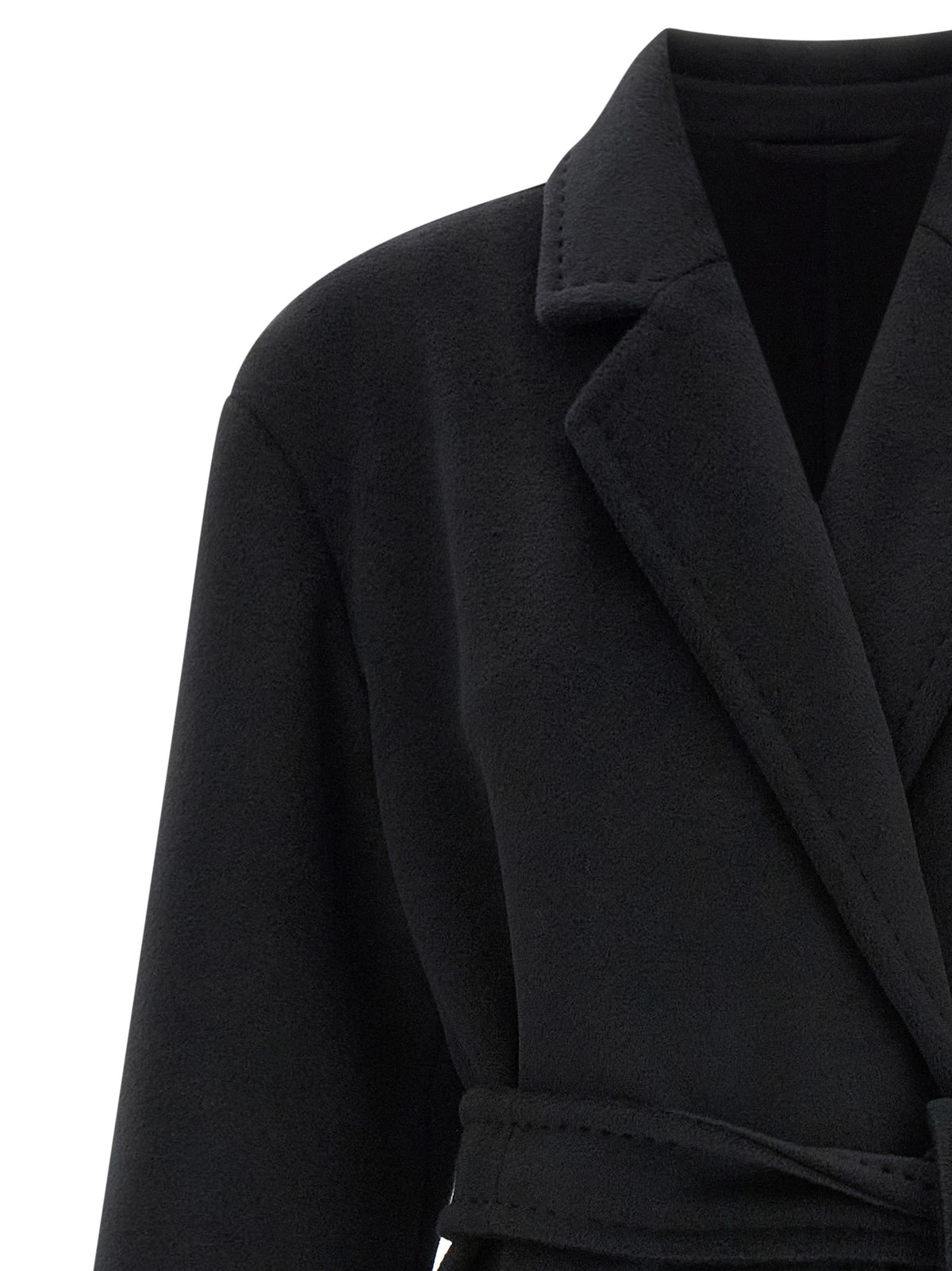 Max Mara Black Wool Coat - Elevate Your Winter Elegance