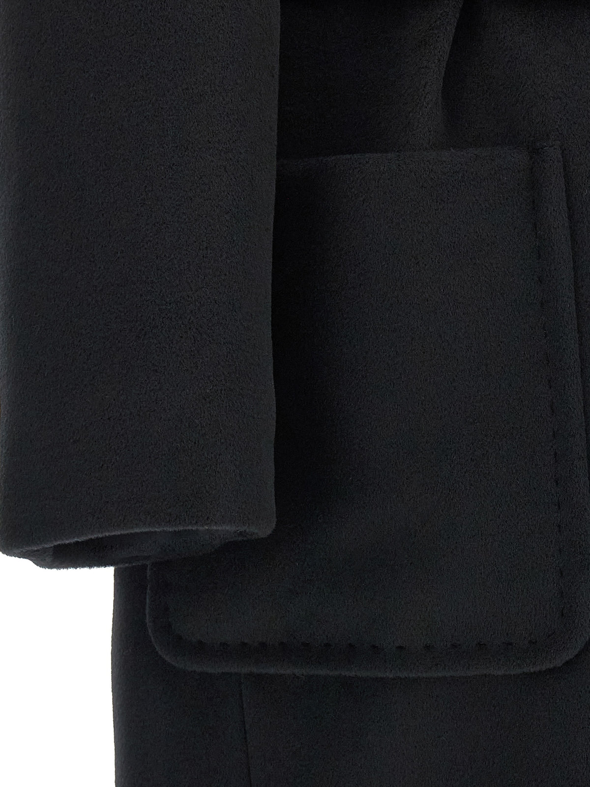Max Mara Black Wool Coat - Timeless Luxury Outerwear