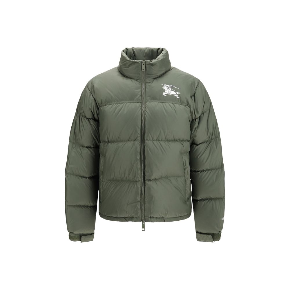 Burberry Highlands Down Jacket - Luxurious Bicolor Elegance