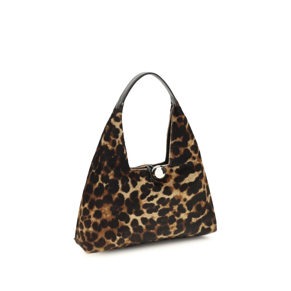 Marni Brown Calf Leather Bos Taurus Shoulder Bag - Luxury Redefined