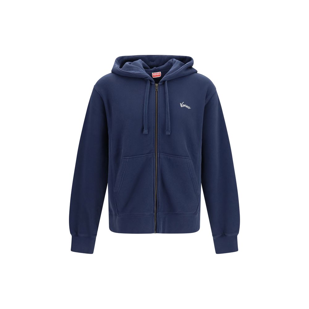 Kenzo Blue Cotton Sweatshirt - Elevate Your Luxe Wardrobe
