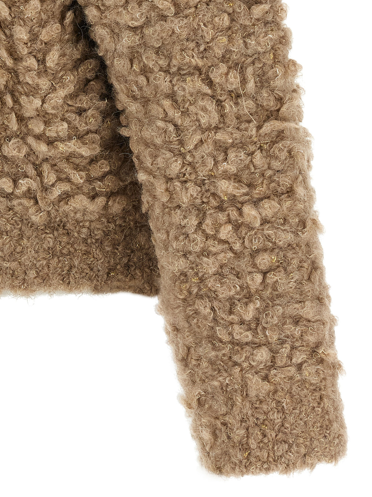 Peserico Beige Wool Bomber