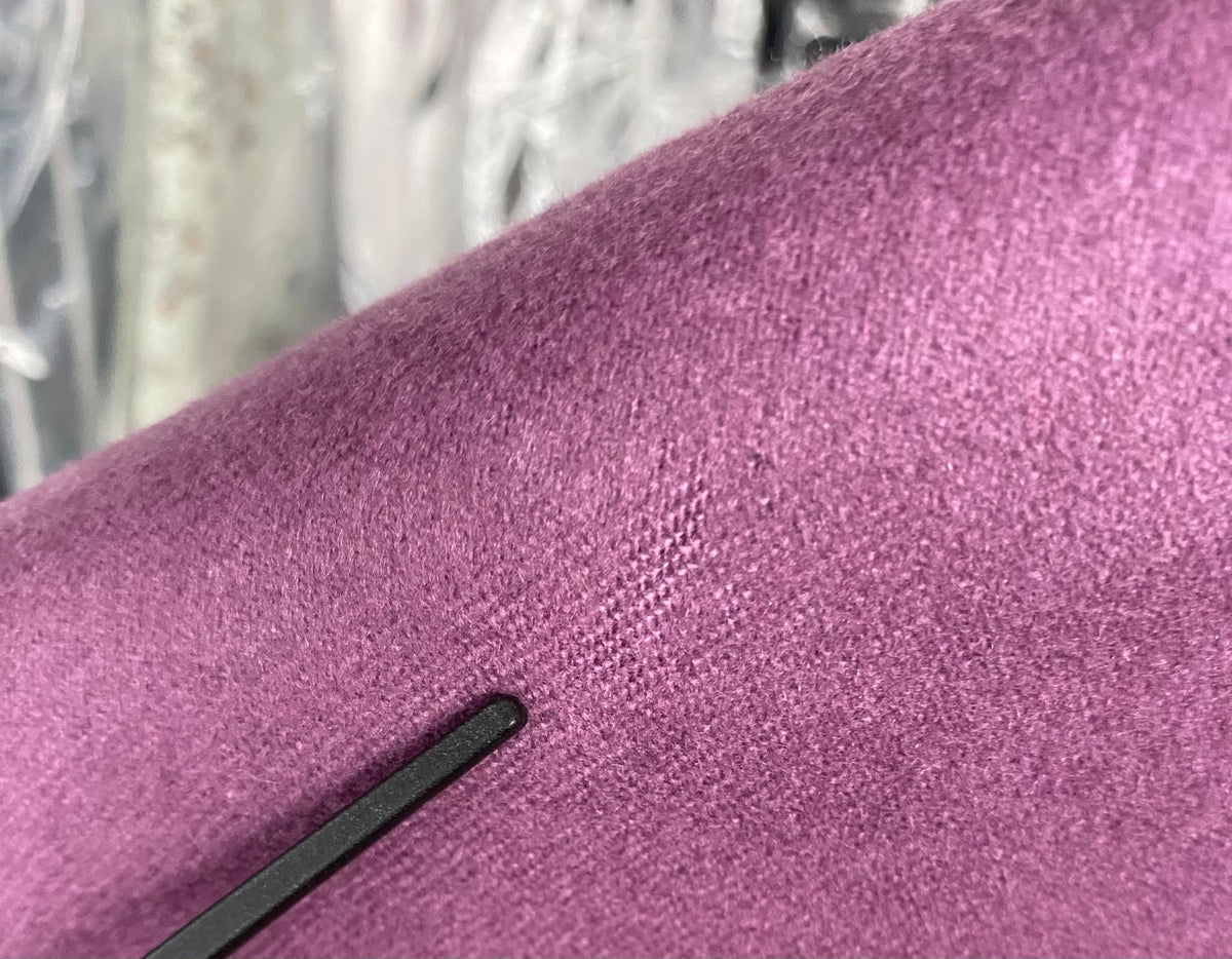 Indulge in the allure of the Dolce & Gabbana Purple Cashmere Slim Fit Blazer, a masterpiece of Italian craftsmanship that elevates your wardrobe with luxurious comfort and timeless elegance.
