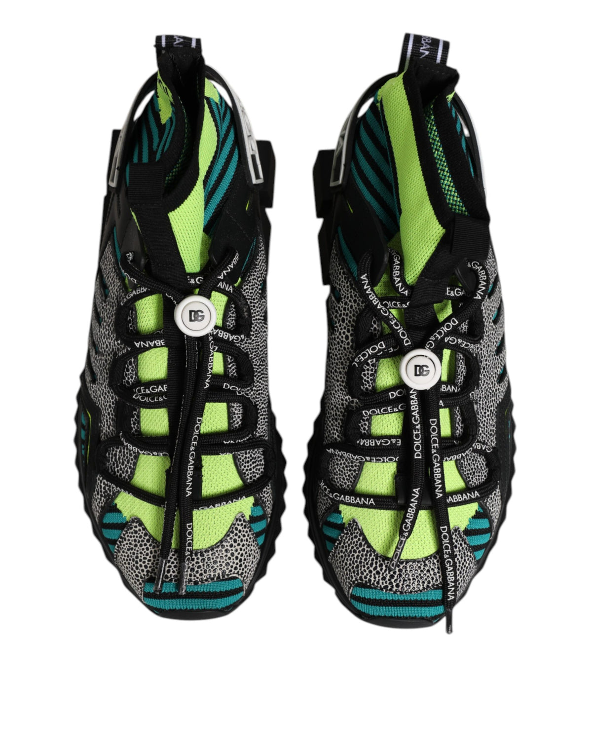 Dolce & Gabbana Multicolor Sorrento Sneakers - Exquisite Luxury