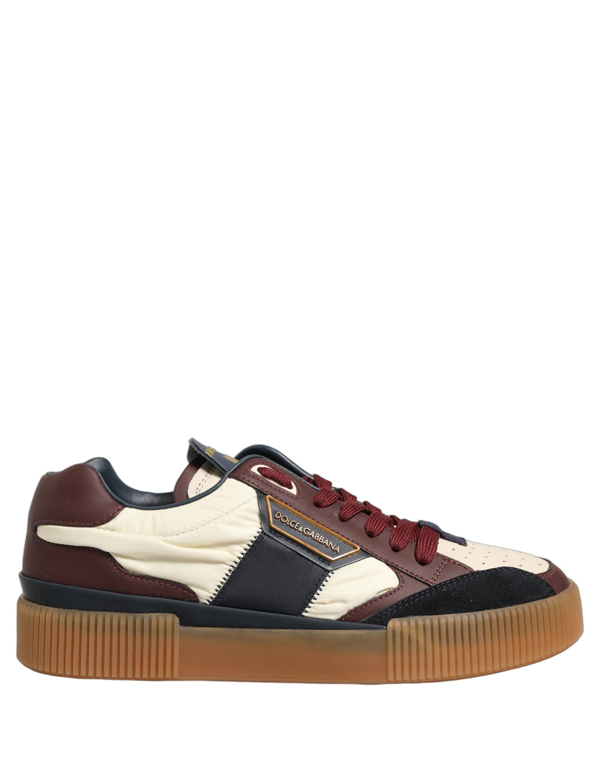Dolce & Gabbana Miami Sneakers - Luxury Multicolor Leather Footwear
