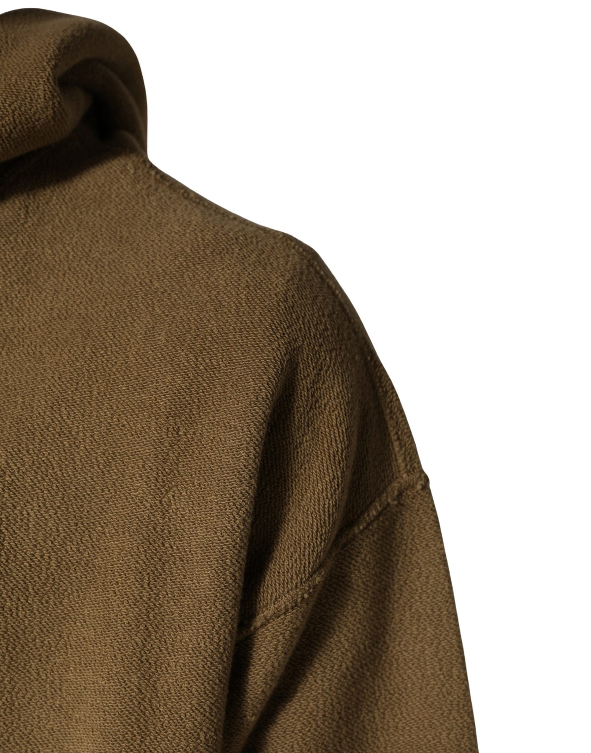 Dolce & Gabbana Brown Embossed Logo Hooded Sweatshirt