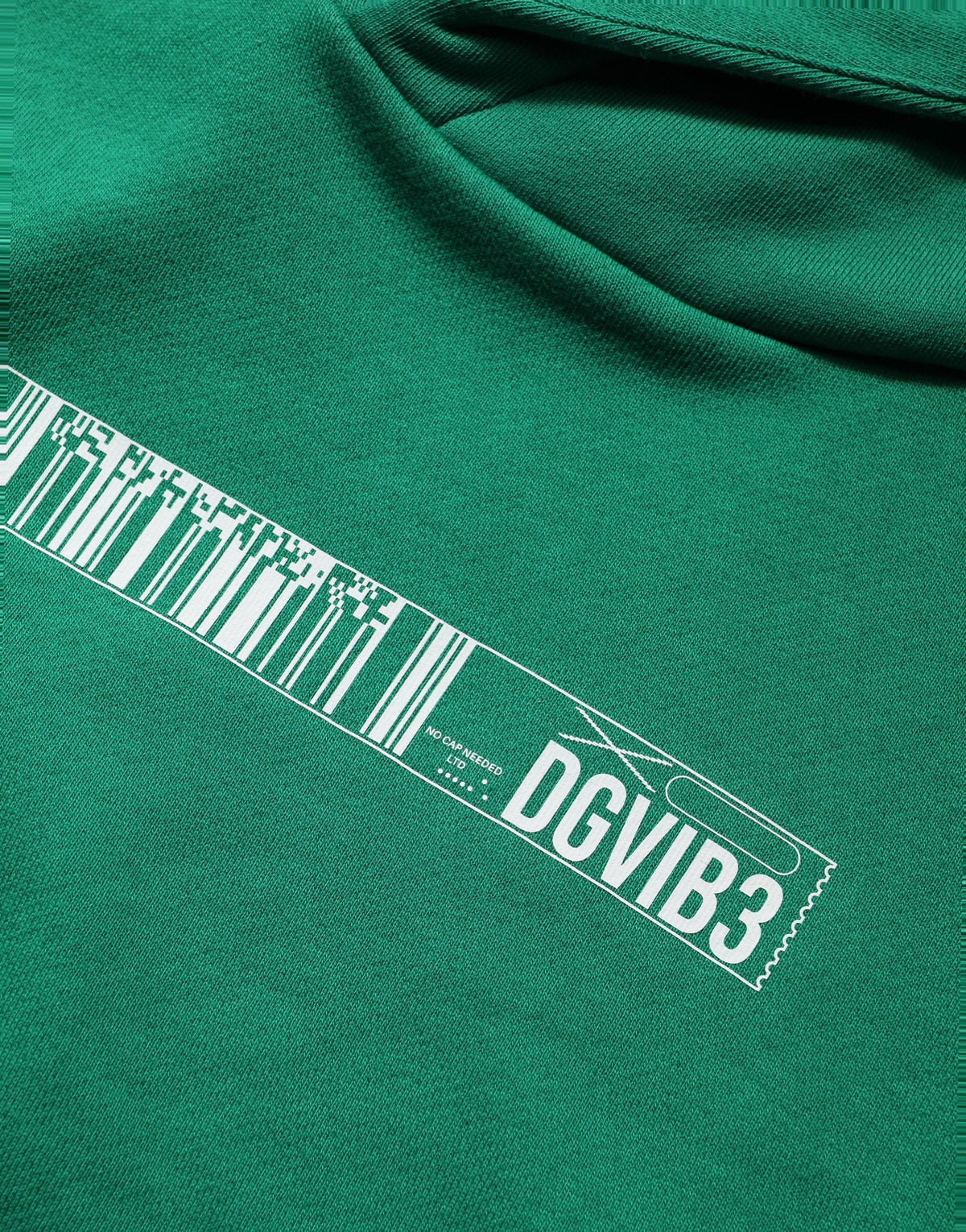 Dolce & Gabbana Green Cotton Hoodie - Timeless Luxury Statement