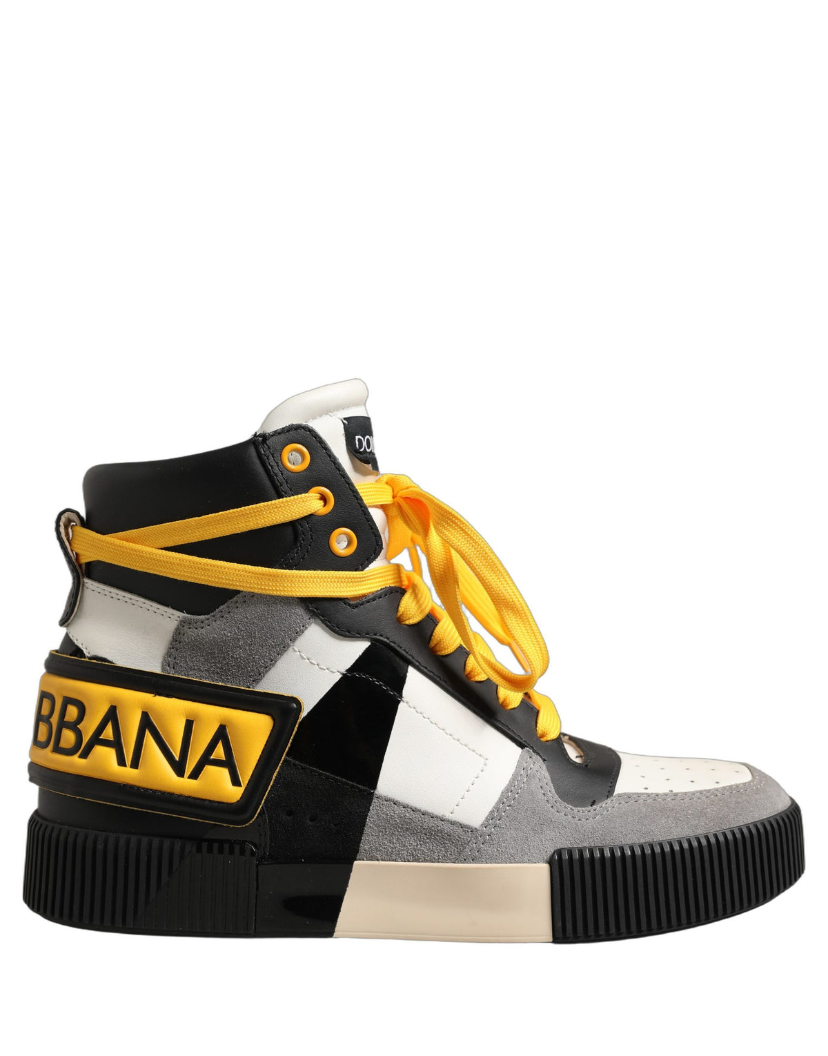 Dolce & Gabbana Multicolor High-Top Sneakers - Exquisite Craftsmanship