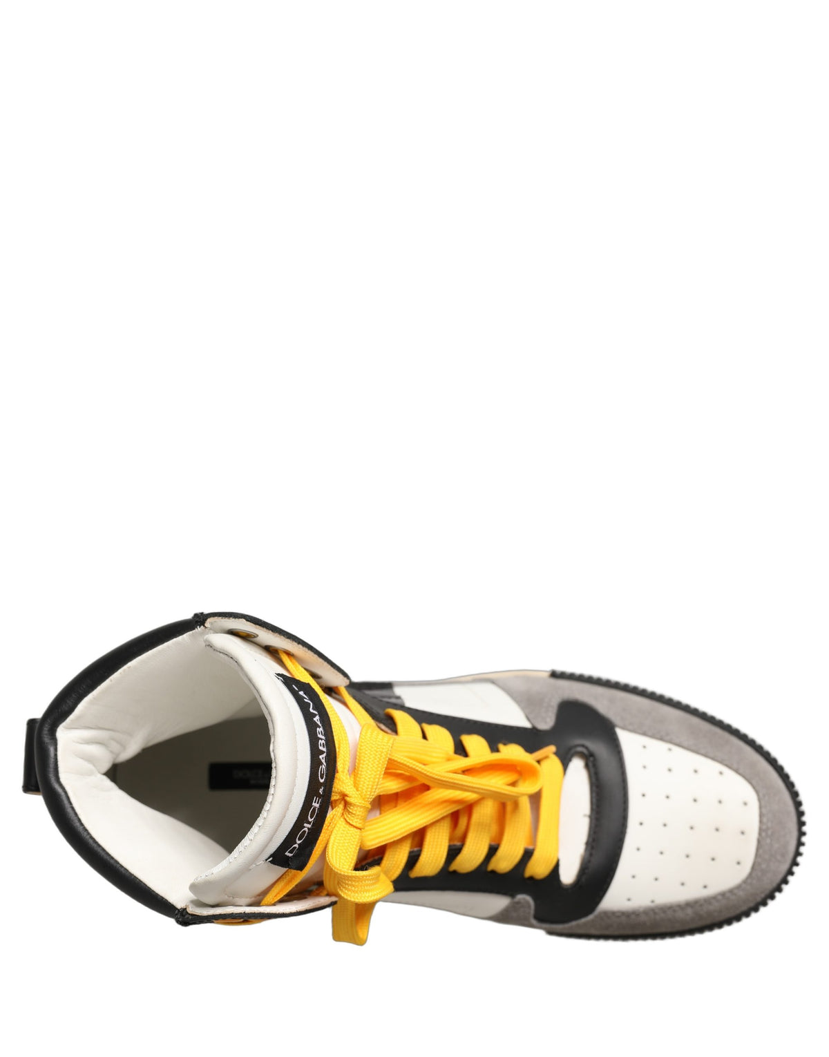 Dolce & Gabbana Multicolor High-Top Sneakers - Luxe Craftsmanship