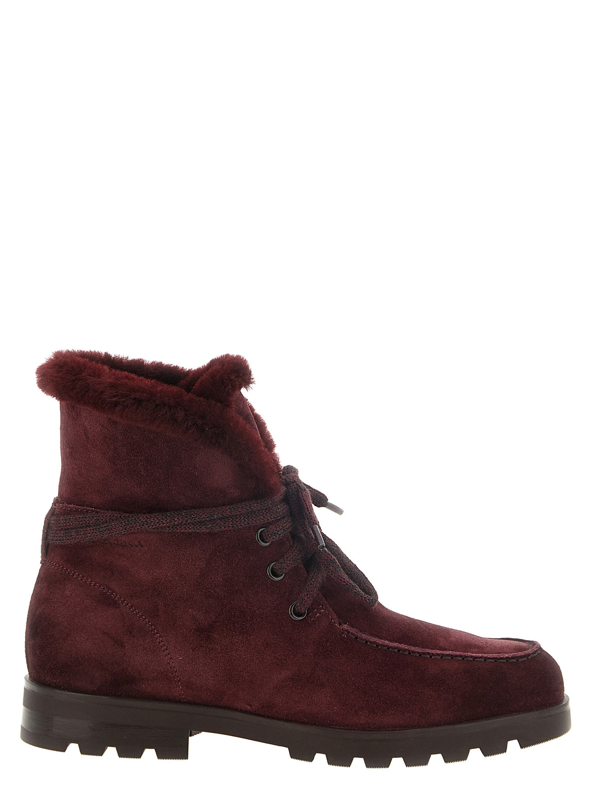 Indulge in the exquisite Santoni Bordeaux Calfskin Ankle Boots, where Italian craftsmanship meets luxurious comfort, perfect for the discerning fashionista.