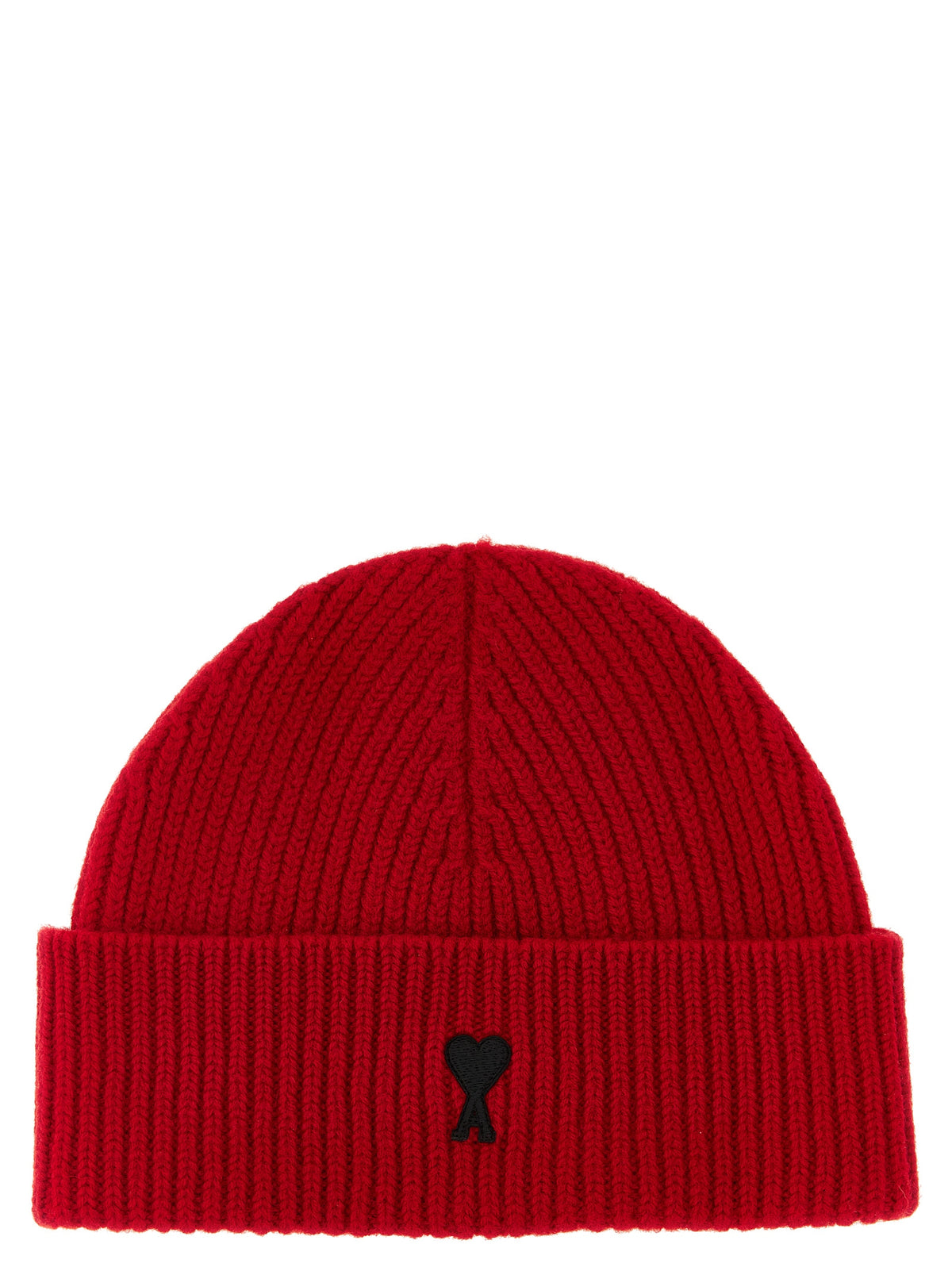 Experience the allure of the Ami Paris Red Wool Beanie, a timeless accessory crafted in Italy, merging elegance with comfort for the discerning individual.