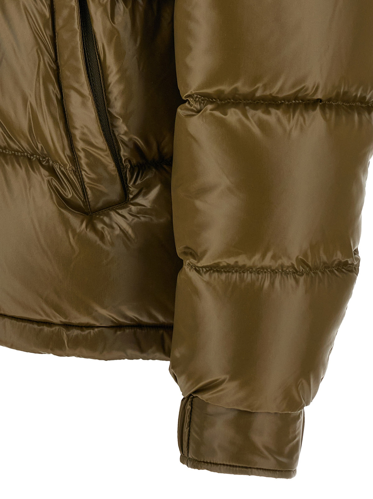 Elevate your winter wardrobe with the Herno Bicolor Polyamide Full-Length Jacket, a masterpiece of luxury craftsmanship that combines style and comfort for the discerning individual.