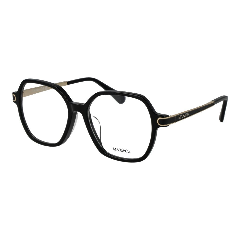 Discover the Max & Co Black Acetate Glasses, a symbol of sophisticated elegance, crafted for those who embody timeless luxury and refined style.