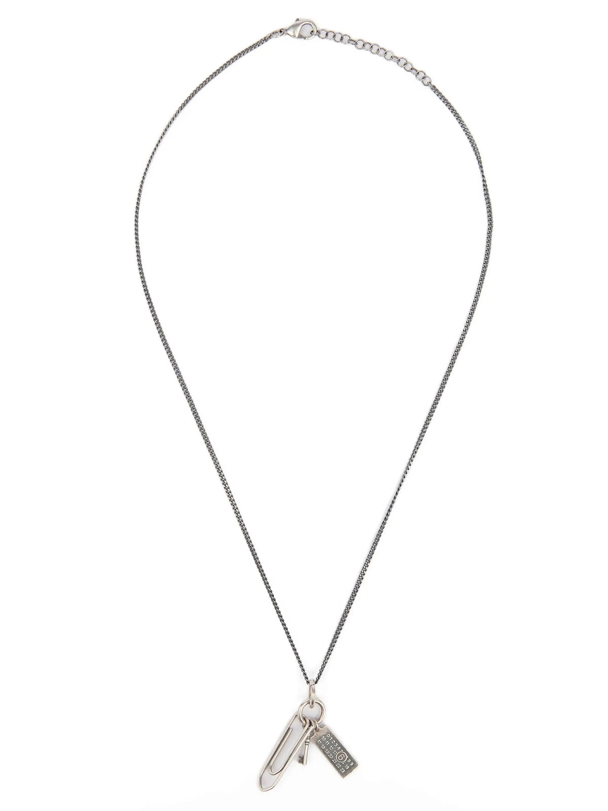 MM6 Maison Margiela Graffetta Necklace - Exquisite Brass Elegance