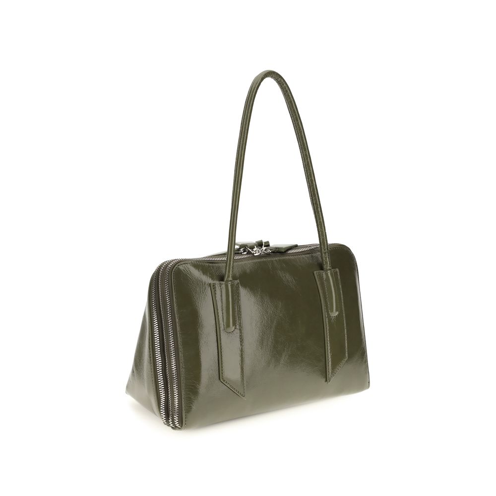 The Attico Bicolor Calf Leather Shoulder Bag - Exquisite Luxury