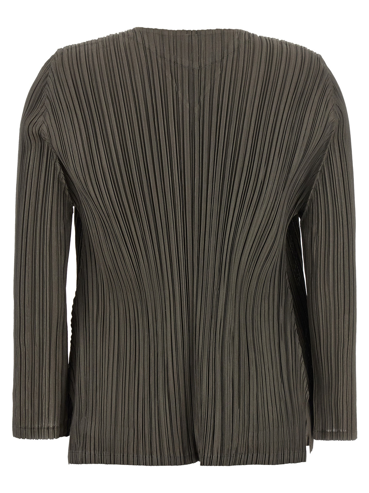 PLEATS PLEASE ISSEY MIYAKE Bicolor Cardigan - Timeless Luxury
