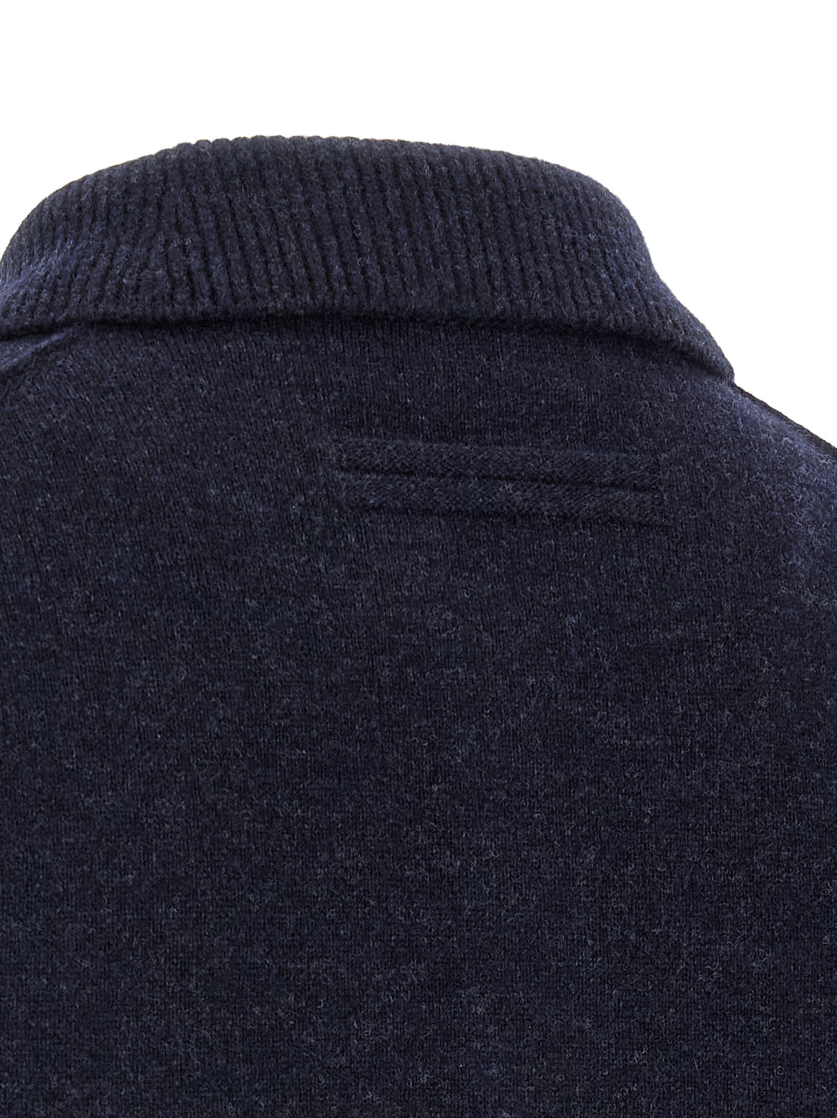 ZEGNA Blue Wool Polo Shirt - Timeless Luxury for Discerning Tastes