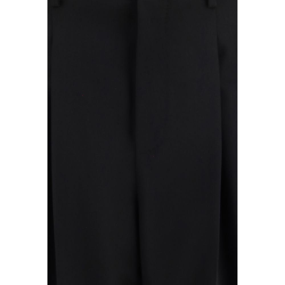 Dolce & Gabbana Black Wool Dress Pants - Timeless Luxury Tailoring