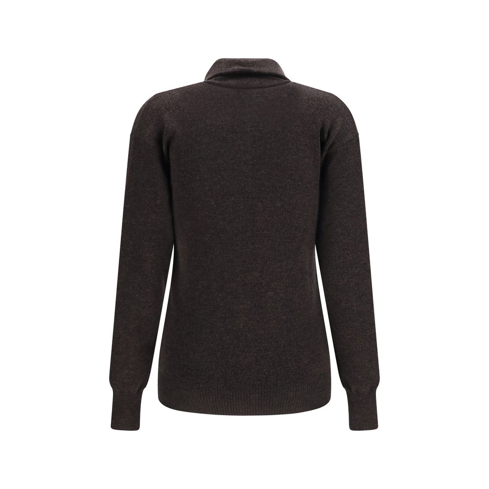 Lemaire Black Cashmere Sweater - Timeless Luxury Redefined