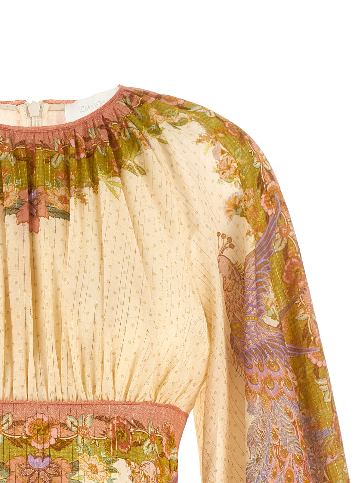 Zimmermann Indra Floral Dress - Chic Elegance in Cotton Blend