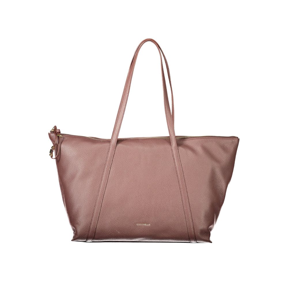 Indulge in the allure of the Coccinelle Brown Leather Handbag, a timeless piece that embodies exquisite craftsmanship and sophisticated elegance for the discerning individual.