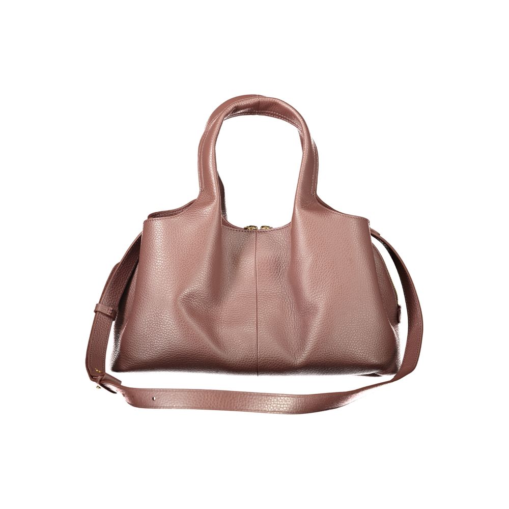 Elevate your style with the Coccinelle Brown Leather Handbag, a masterpiece of design featuring exquisite craftsmanship and timeless elegance for the discerning individual.